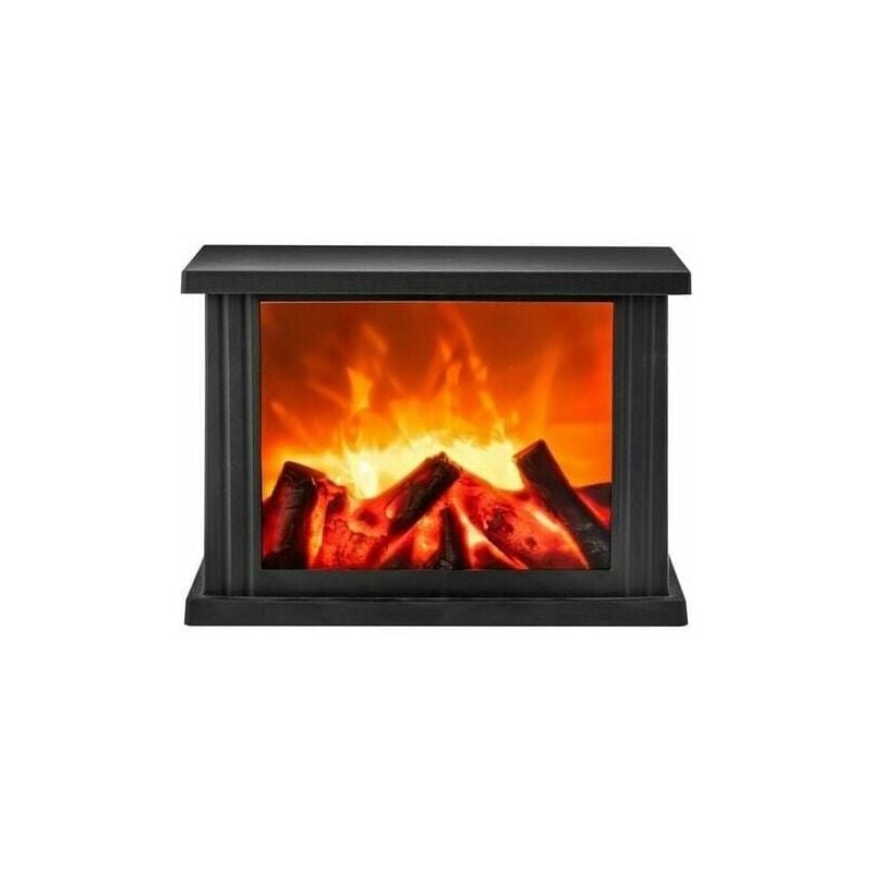Lablanc - Lampe de cheminée led effet flamme, décoration d'intérieur (grande)