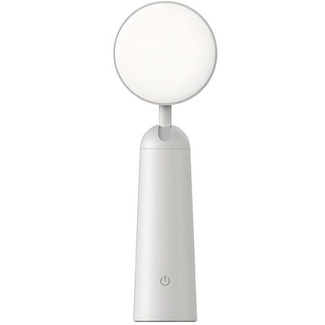Lampe De Chevet Bois Applique Table à Variateur Tactile avec Interrupteur Table Morne à Table Rechargeable avec USB Rotation la tête à 40° Veilleuse pour