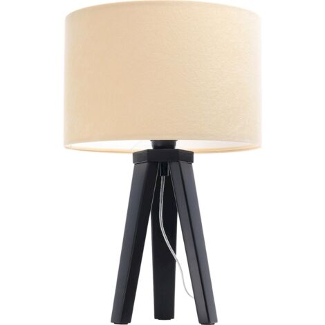 Lampe de chevet classic 010s-032 - Noir, Blanc, beige