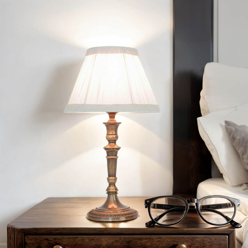 Lampe de chevet classique laiton