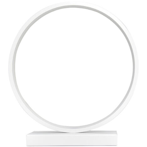 Lampe de chevet décorative avec interrupteur, lampe de lecture à intensité variable, veilleuse LED, lampe de chevet ronde, lampe de table