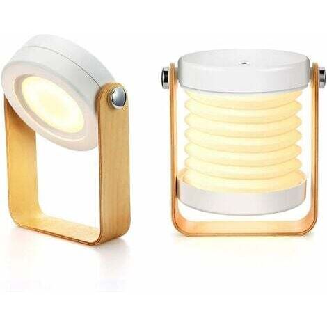 Lampe de chevet Dimmable Touch Light, Lampes de chevet portables pour lampe de chevet avec table de nuit portable Safe Night Light