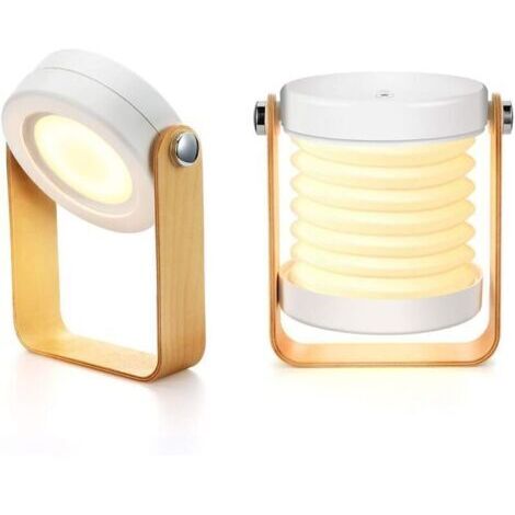Lampe de chevet Dimmable Touch Light, Lampes de chevet portables pour lampe de chevet avec table de nuit portable Safe Night Light