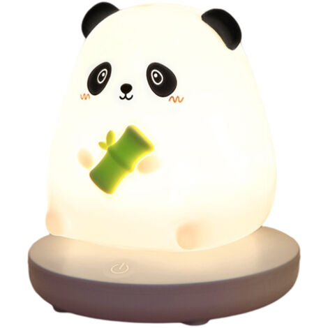 Lampe de Chevet Enfant Rechargeable - LED 3 Modes, Silicone Souple, Idéal Cadeau Bébé Fille ou Garçon