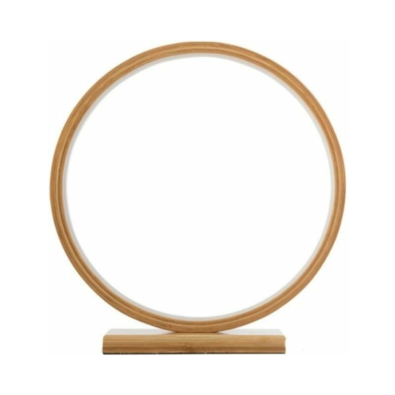 Lampe de Chevet led Bambou Naturel 32cm Silumen