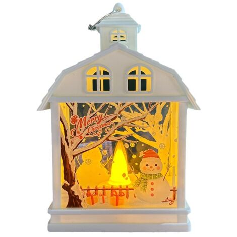 Lampe de chevet LED décorative de noël, 4 pièces, ornements de Table, veilleuse décorative, lumières de Style de noël YMYNY