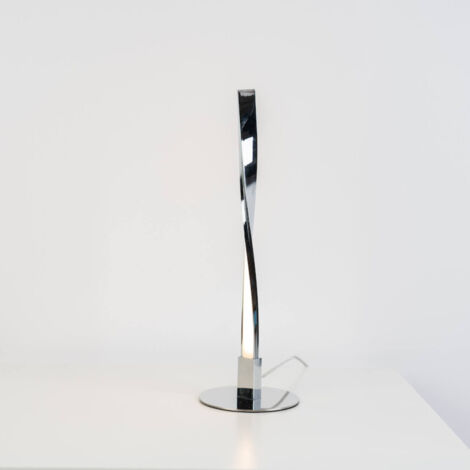 Lampe de chevet LED - design Pepa - Argenté / Chromé