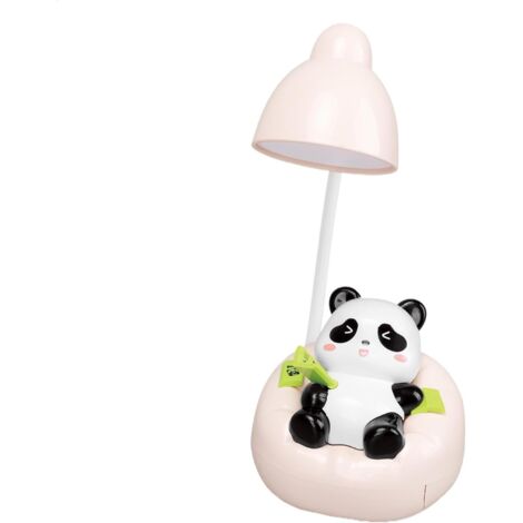 Lampe de Chevet LED Panda Rechargeable Intensité Variable Lecture Enfant