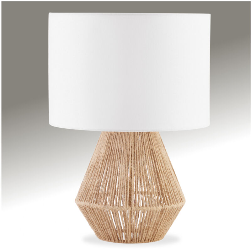 Lampe de chevet au style bohème 60W naturel