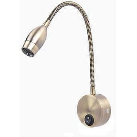 Lampe de chevet murale flexible avec interrupteur, 1 LED CREE 3 W 3000 K MY-B032