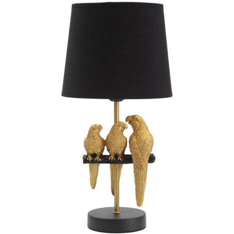 Lampe de chevet perroquets Cm Ø 20X39