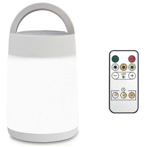 Lampe de chevet rechargeable à lumière d'ambiance pour la protection des yeux ---