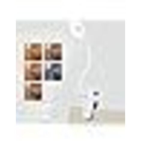Lampe de chevet rechargeable, lampe de bureau tactile à piles, lampe de chevet portable, blanche