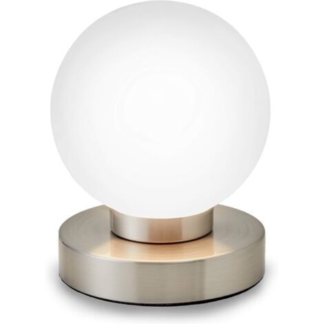 lampe de chevet tactile 3 intensités, lampe de table avec fonction Touch, lumière de lecture, éclairage chambre, chambre enfant bébé, 3 niveaux de luminosité-