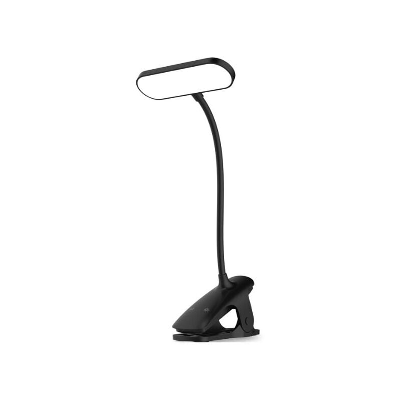 Umnuou - Lampe De Chevet Tactile 5 Couleurs&5 Intensité Réglables Lampe Led Cou Flexible 350°, Lampe De Lecture Lampe Liseuse Pour Lit Lampe De