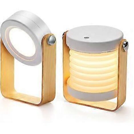 Lampe de chevet tactile à intensité variable, lampe de chevet portable avec veilleuse sécurisée.