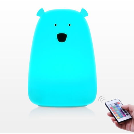 Lampe de chevet, veilleuse LED multicolore EECOO, lampe de bureau rechargeable USB, lampe de nuit