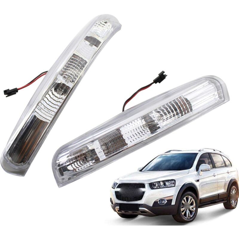 SNQ - Lampe de clignotant pour rétroviseur de voiture de clignotant pour Chevrolet Captiva 2007-2014 rear turn signal,1 paire