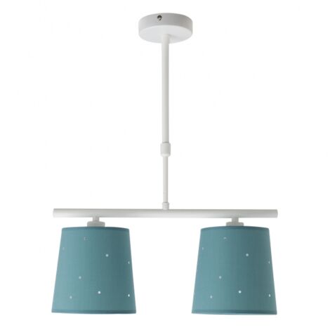 Lampe de conscience 2xe14 turquoise regx39x16 cm