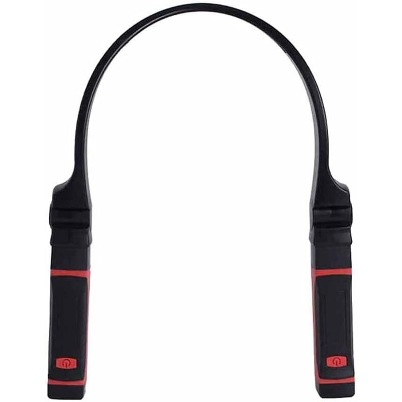 Lampe de cou magnétique d'aspiration, lampe frontale de lecture de nuit rechargeable, éclairage extérieur mené Camping light