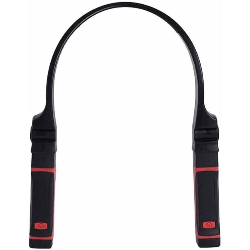 Lampe de cou magnétique d'aspiration, lampe frontale de lecture de nuit rechargeable, éclairage extérieur mené Camping light