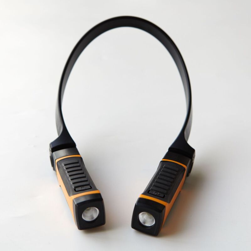 Lampe de cou suspendue à LED, lampe de lecture extérieure Night Running Light barbecue Light Camping Light Lighting