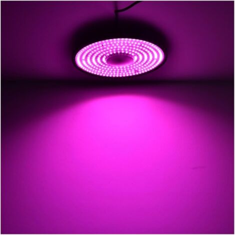 Lampe de croissan LED à complet for plantes, serre intérieure, culture hydroponique, tente de culture, abri de jardin, éclaira supplémentaire for semis, floraison, fruits(200W-Pink light)