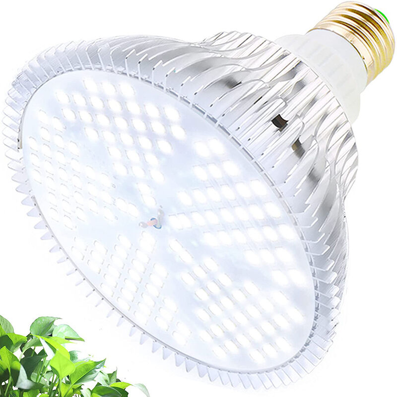 Kcvv - Lampe de Croissance 50W 150 LEDs Blanc Spectre éLèvent Des Lumières E27 Lampe Led Pour Plantes D'Intérieur, Hydroponique, Serre, Succulentes,