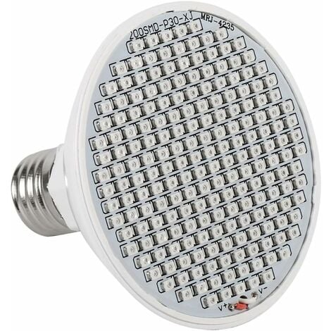 SANSI Ampoule Horticole LED E27 10W pour Plantes d'Intérieur, Lampe de  Culture Plante à Spectre Complet 150W Équiv pour Germination Croissance