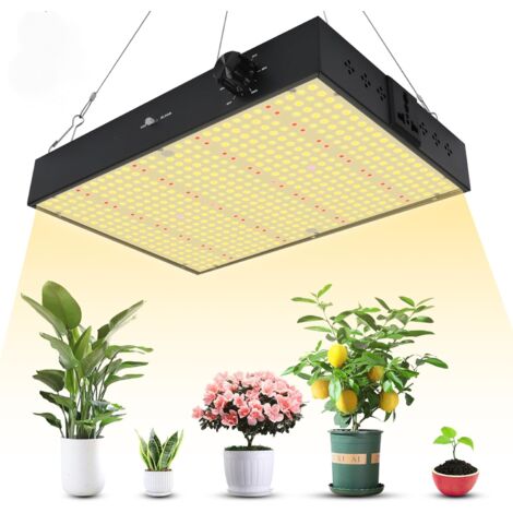 Lampe de culture LED 1000W avec spectre complet – Dimmable, UV et IR – Pour croissance et floraison de plantes d'intérieur