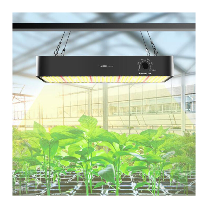 Rapanda - Lampe de culture pour plantes d'intérieur, lampe de culture led pour plantes d'intérieur, spectre complet, gradation 0-10 v, fonction