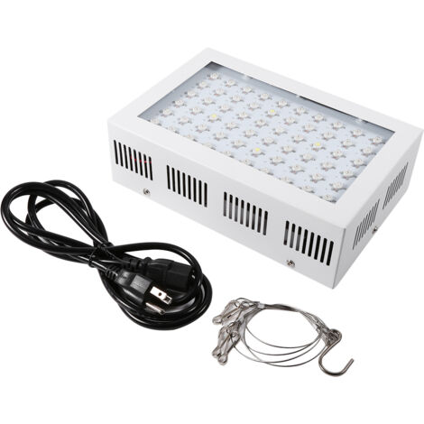 Lampe de culture suspendue 600 W à 60 LED pour serres intérieures, plantes hydroponiques et fleurs