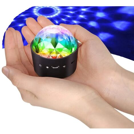 Boule disco rotative à effets lumineux, Projecteurs à effets