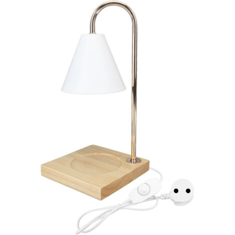 Lampe de fonte de cire parfumée, variateur d'intensité, ampoule GU10 incluse, compatible grands pots à bougies, 110-220V, prise européenne