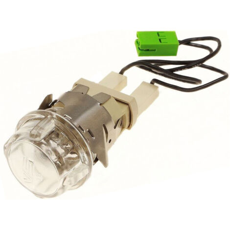 Lampe de four complète d'origine (481010836695, C00385333) Four, cuisinière CYLINDA, ARISTON HOTPOINT, BAUKNECHT, ROWENTA, PRIVILEG, IKEA, INDESIT, IKEA WHIRLPOOL, WHIRLPOOL, IGNIS