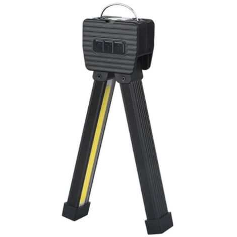 Lampe de gym améliorée 2025 pour les poses, lampe de travail LED à 7 niveaux d'intensité, lanterne de camping magnétique avec crochet de suspension, rechargeable par USB-C