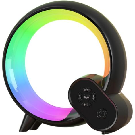 Lampe de haut - parleur sans fil - haut - parleur lumineux LED - Lampe de