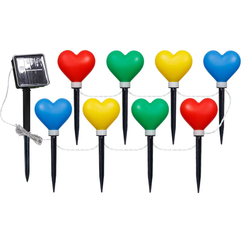 Lampe de jardin, éclairage solaire Love, éclairage extérieur, led Love, décoration de cour, cadeaux de jardinage