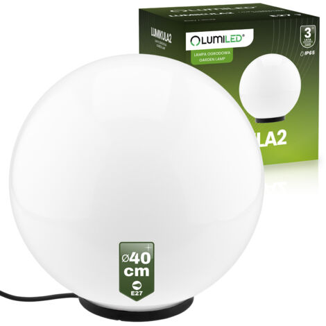 Lampe de jardin extérieure LUMIKULA2 LUMILED 40CM E27 IP65
