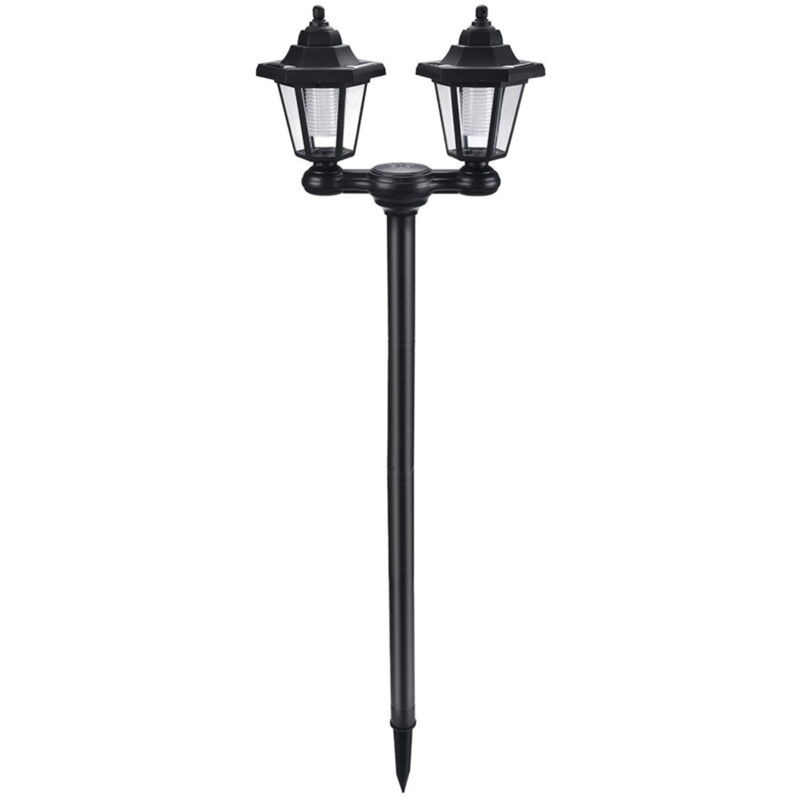 Lampe de jardin, lampadaire d'extérieur étanche, lampadaire décoratif vintage pour patio, jardin, arrière-cour, porte d'entrée/arrière, lampadaires