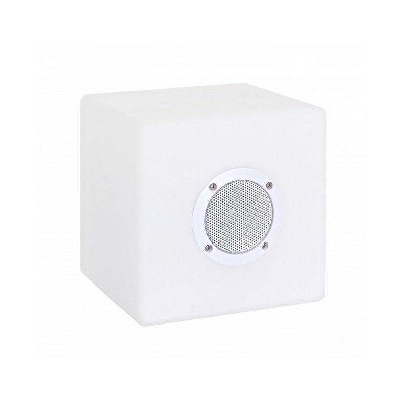 Lampe led Speaker Cube en Polyéthylène 20x20cm