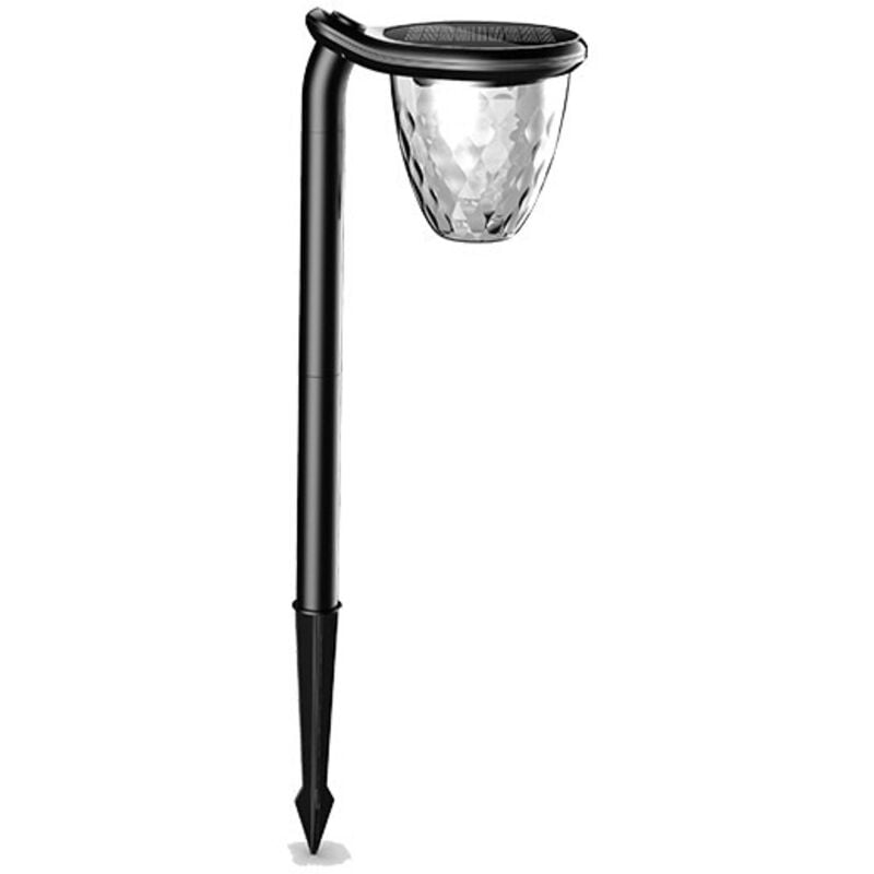 Lampe / Piquet Solaire led 1W 60lm IP54 Noir - Blanc cct 3000-6000K