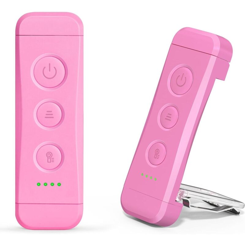 Lampe de lecture - 1, Rechargeable USB LED pince 3 couleurs ambrées 5 niveaux luminosité compacte - Cadeau