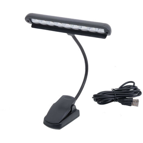 Lampe pour pupitre par Gear4music, 9 LED