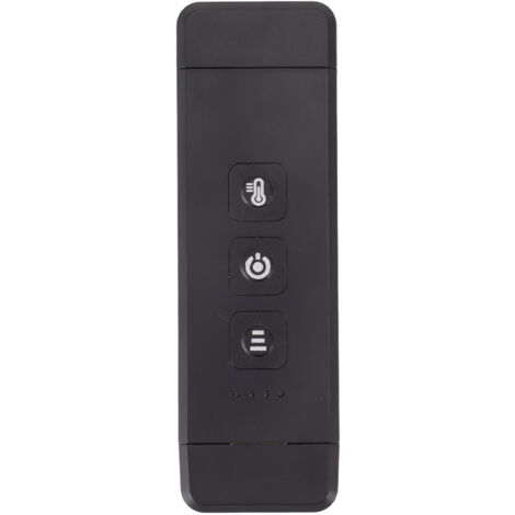 Lampe de Lecture Clip USB Rechargeable, 3 Niveaux de Luminosité, Mini et Ultra Mince, Noir