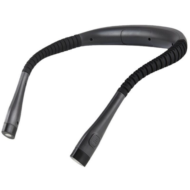 Lampe de Lecture de Cou Rechargeable, Lampe pour lecture au Lit, 3 Couleurs, 6 Niveaux de Luminosité, Bras Pliables, Longue Durée de Vie, Parfaite
