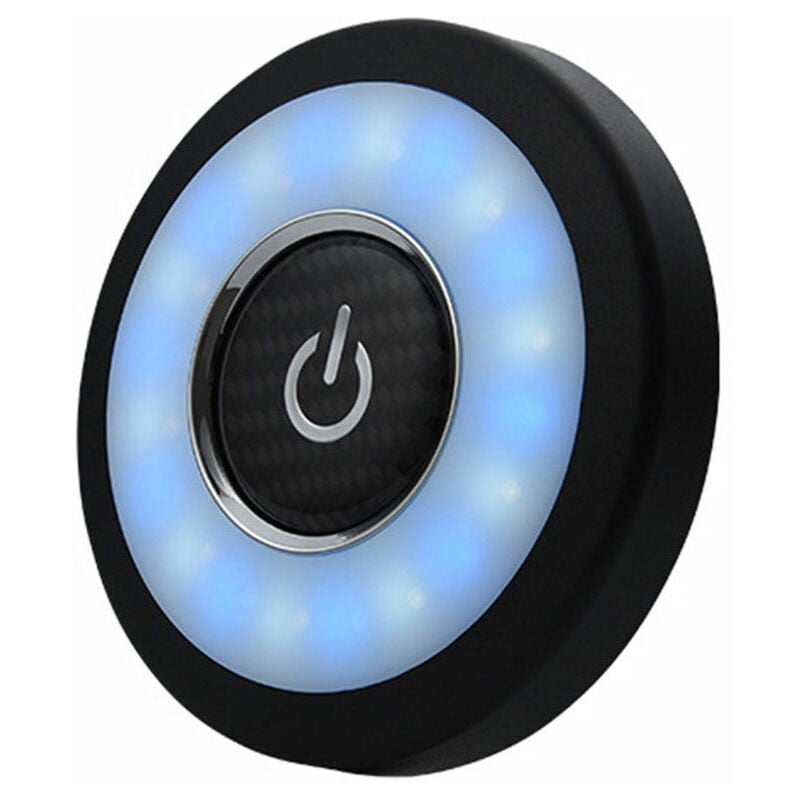 Lampe de lecture de protection des yeux à led pour voiture (bleu et blanc + trois couleurs lumineuses complètes)