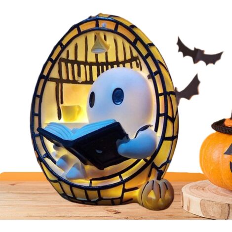 Lampe de lecture fantôme d'Halloween - veilleuse fantôme - lampe LED