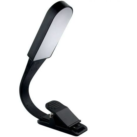 Lampe de Lecture, Lampe Livre avec 3 Modes de Luminosité Réglables Eye-Care, Lampe Lecture Rechargeable par USB avec Capteur Tactile, Clip Flexible sur Liseuse Lampe pour Lire au Lit, Voyage，202