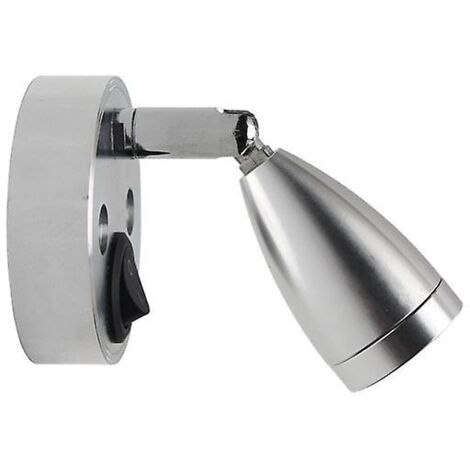 Lampe de lecture LED flexible blanc chaud 12 V pour l'intérieur, voiture, camping-car, caravane, chevet